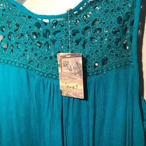 Turquoise Cami Blouse